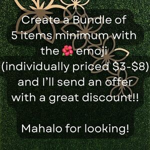 Create a Bundle Offer